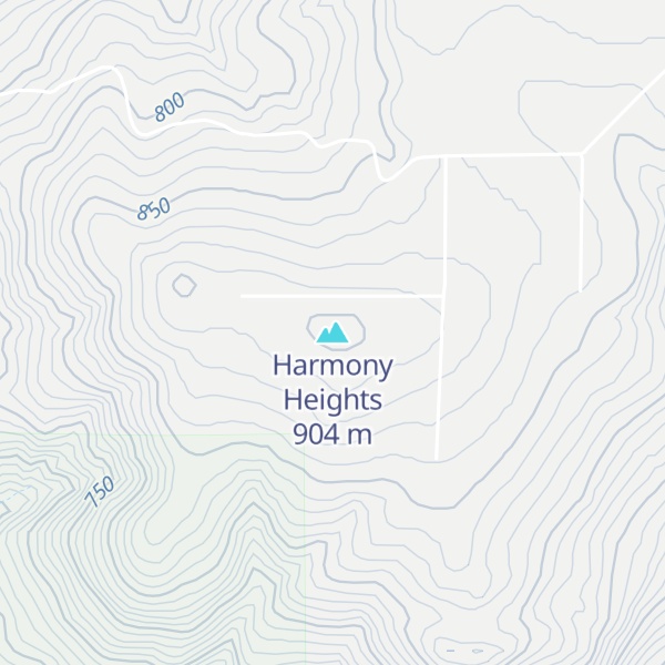 Map of Harmony Heights