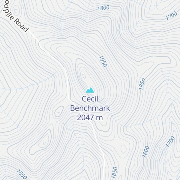 Map of Cecil Benchmark