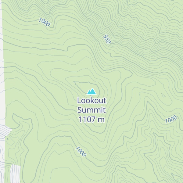 Map of Lookout Summit