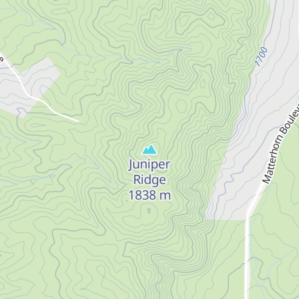 Map of Juniper Ridge