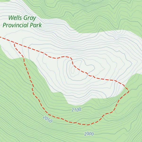 Map of Table Mountain