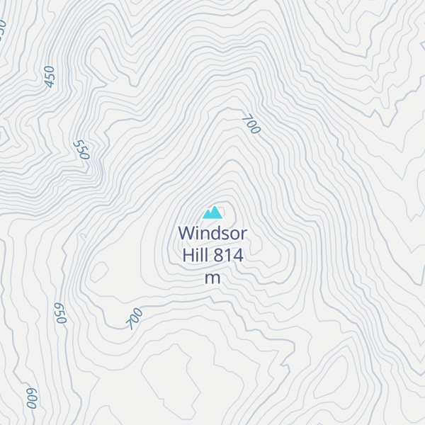 Map of Windsor Hill