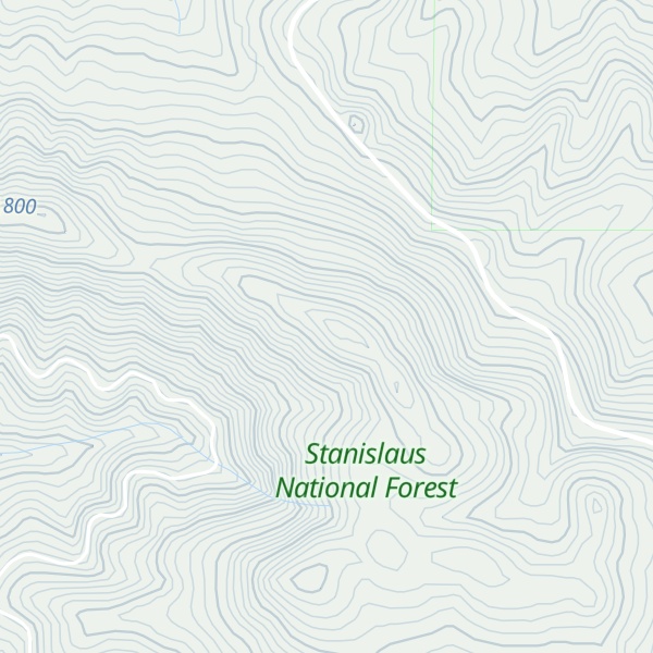Map of Crocker Ridge