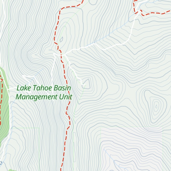 Map of Snow Valley Peak