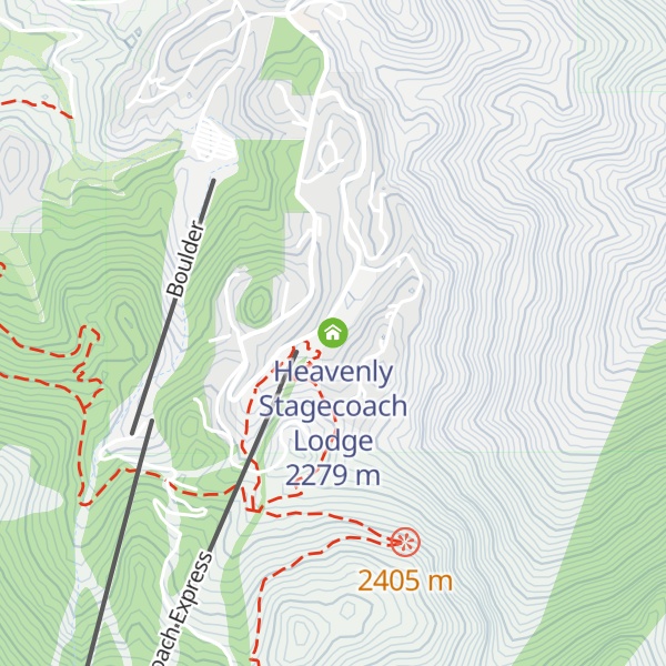 Map of Heavenly Stagecoach Lodge