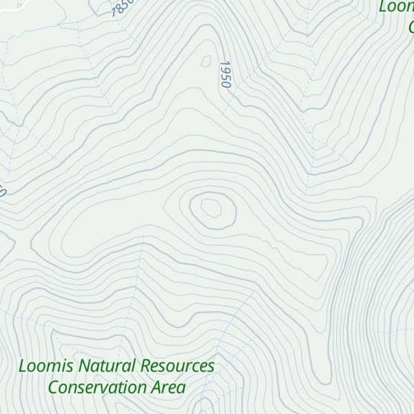 Map of Timothy Ridge
