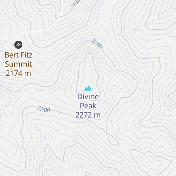 Map of Divine Peak