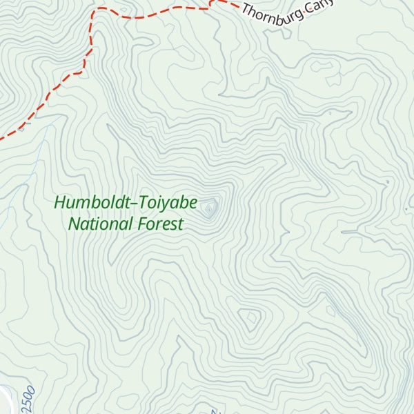 Map of Da-ek Dow Go-et Mountain