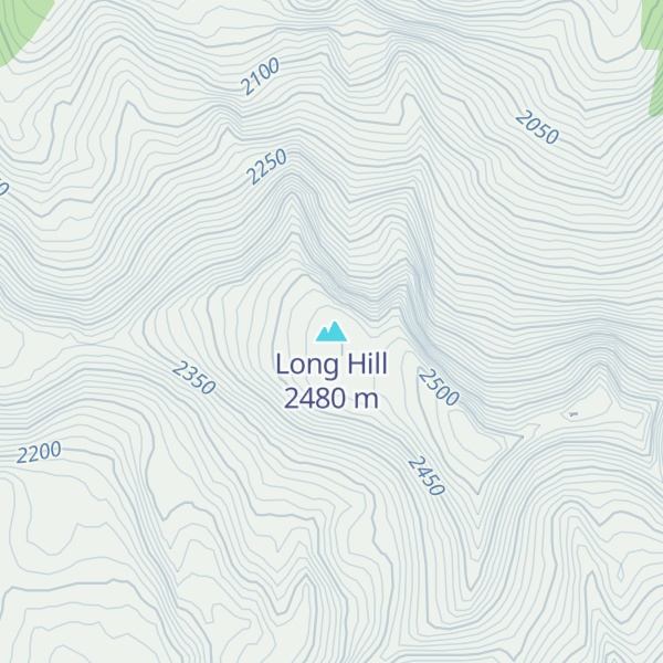 Map of Long Hill