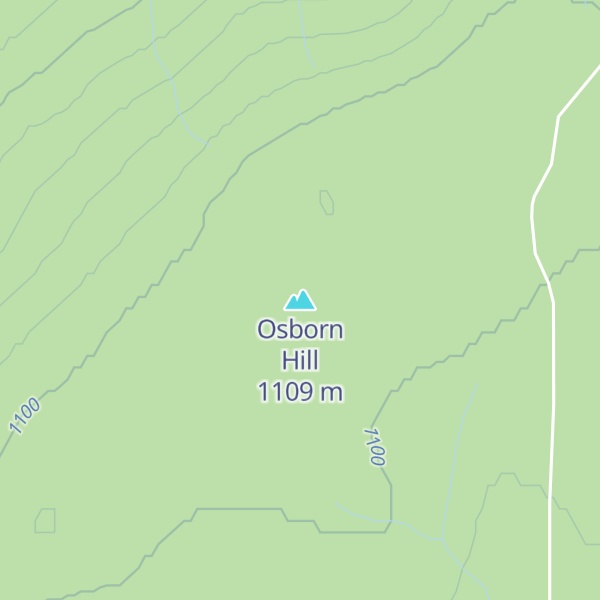 Map of Osborn Hill