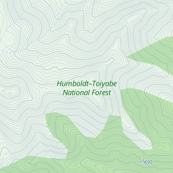 Map of Alpine Walk Peak