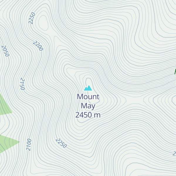 Map of Mount May