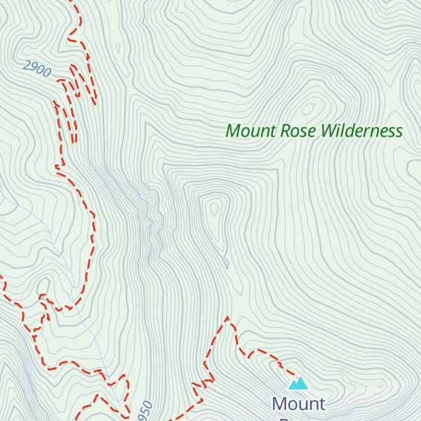 Map of Church Peak