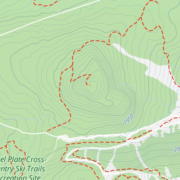 Map of Mount Riordan