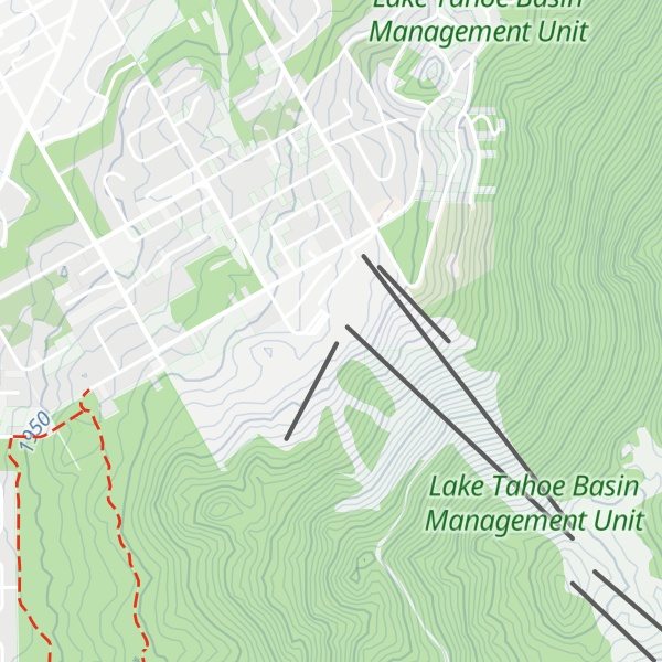 Map of Heavenly California Lodge