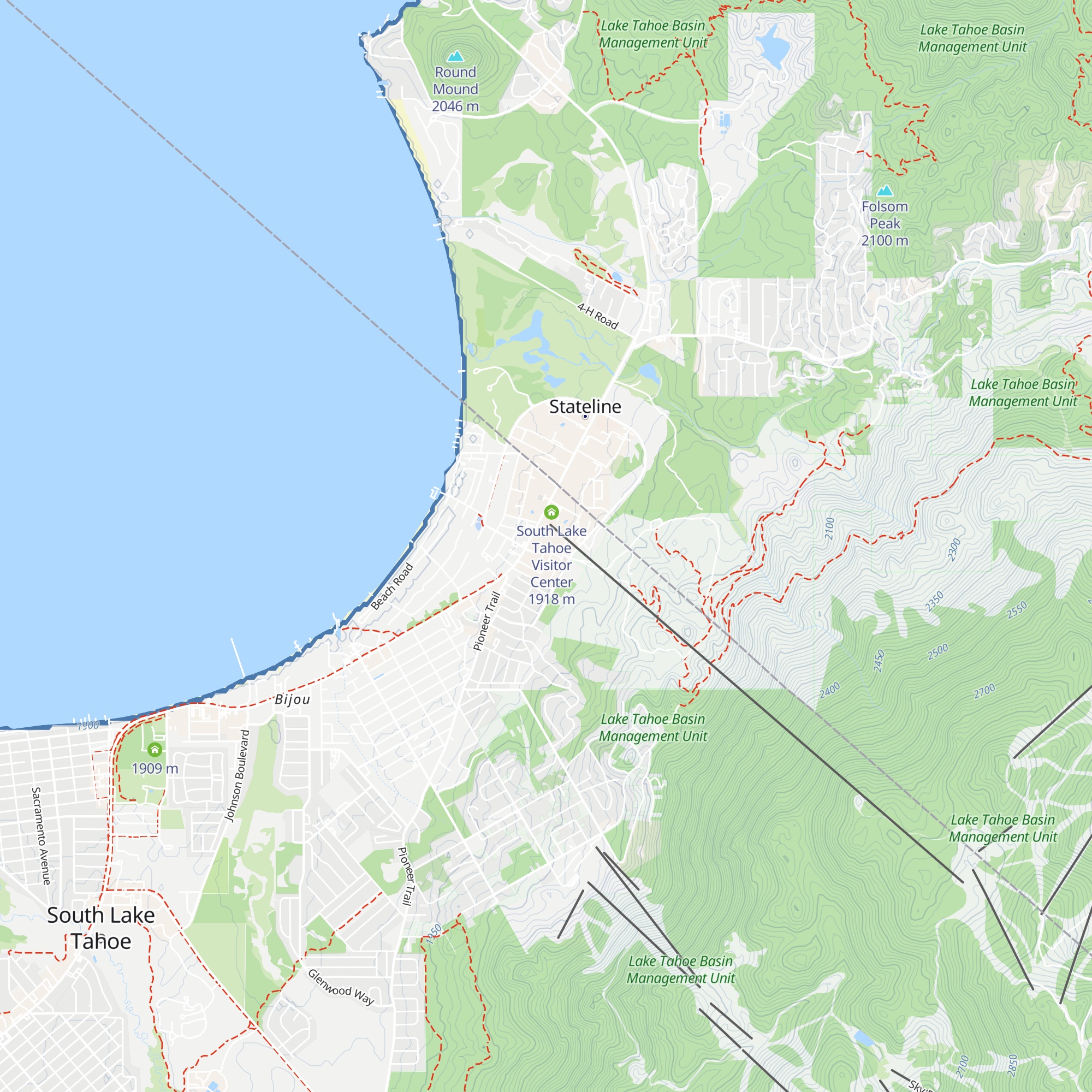 Activity Zone map