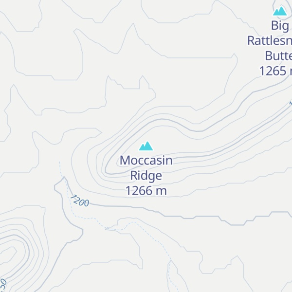 Map of Moccasin Ridge