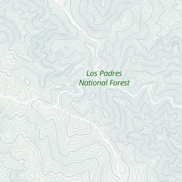 Map of Ranger Peak