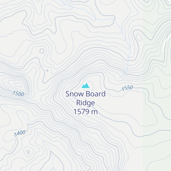 Map of Snow Board Ridge