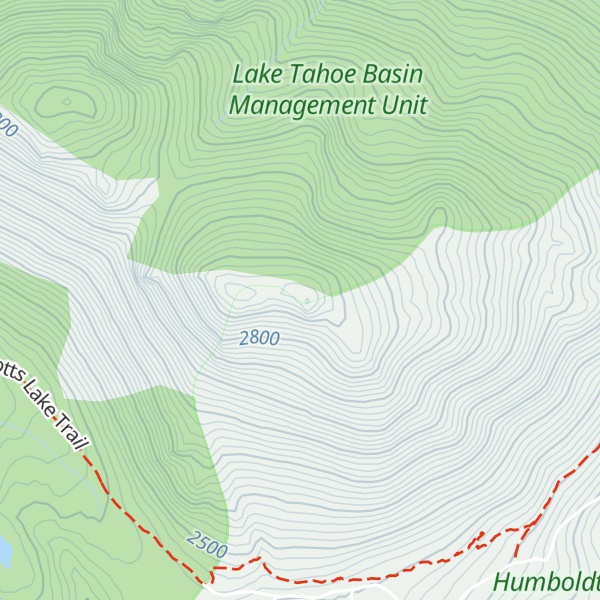 Map of Waterhouse Peak