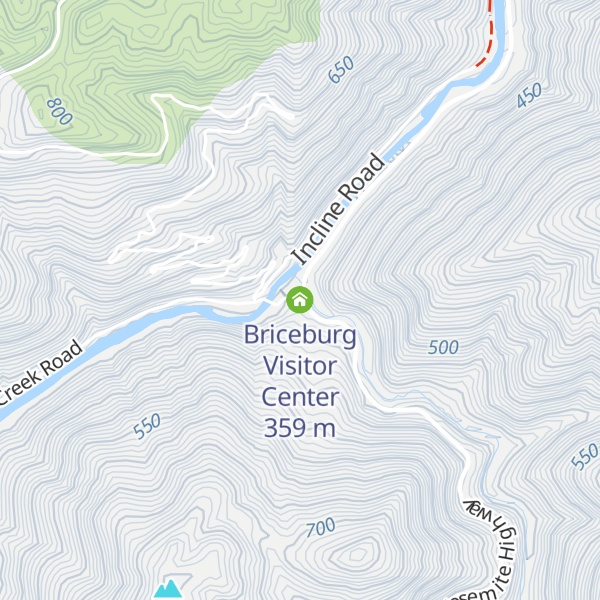 Map of Briceburg Visitor Center
