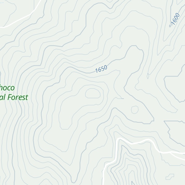 Map of Paulina Butte