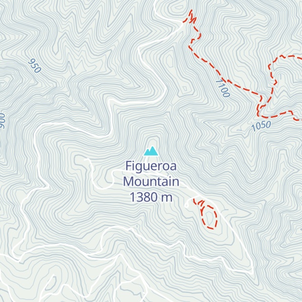 Map of Figueroa Mountain