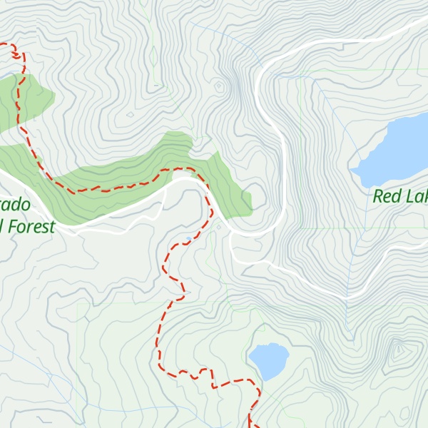 Map of Carson Pass Information Station