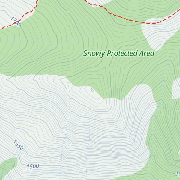 Map of Flatiron Mountain