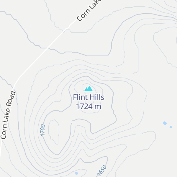 Map of Flint Hills