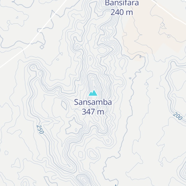Map of Sansamba