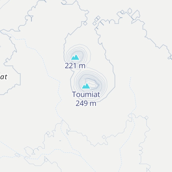 Map of Toumiat