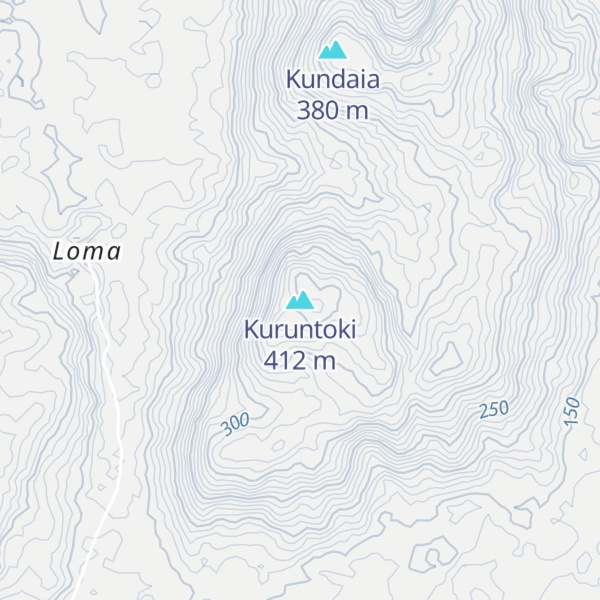 Map of Kuruntoki
