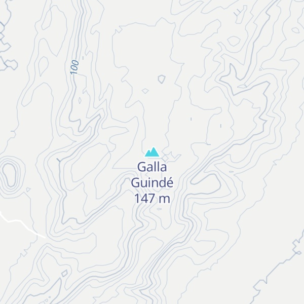 Map of Galla Guindé