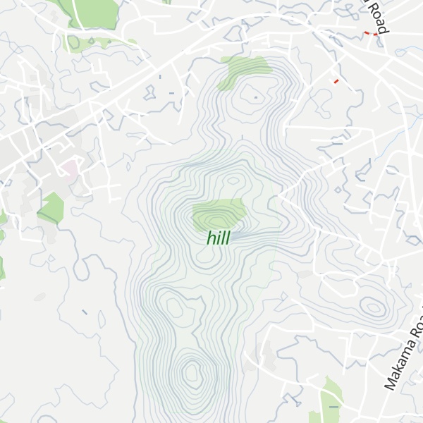 Map of Makeni Hill