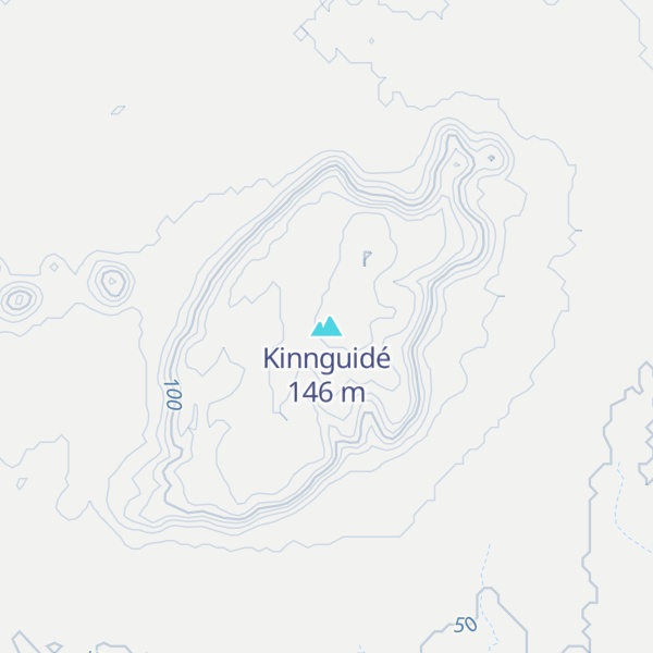 Map of Kinnguidé