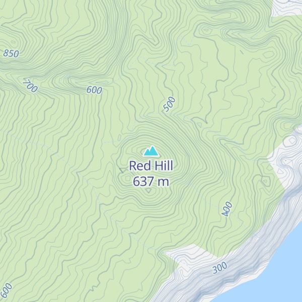 Map of Red Hill