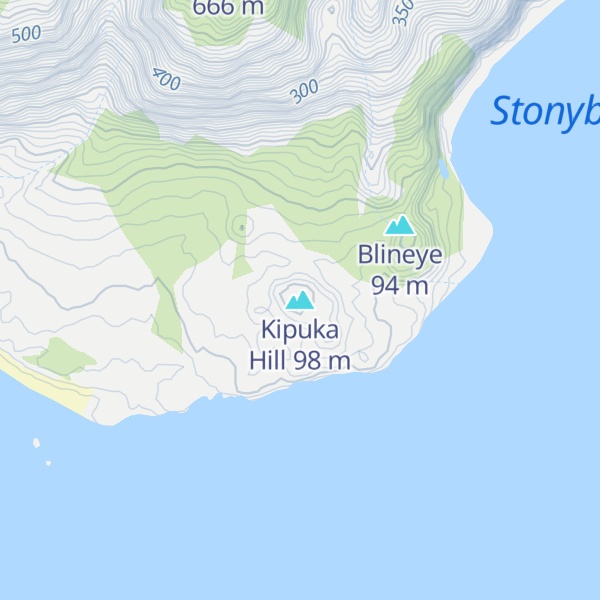 Map of Kipuka Hill
