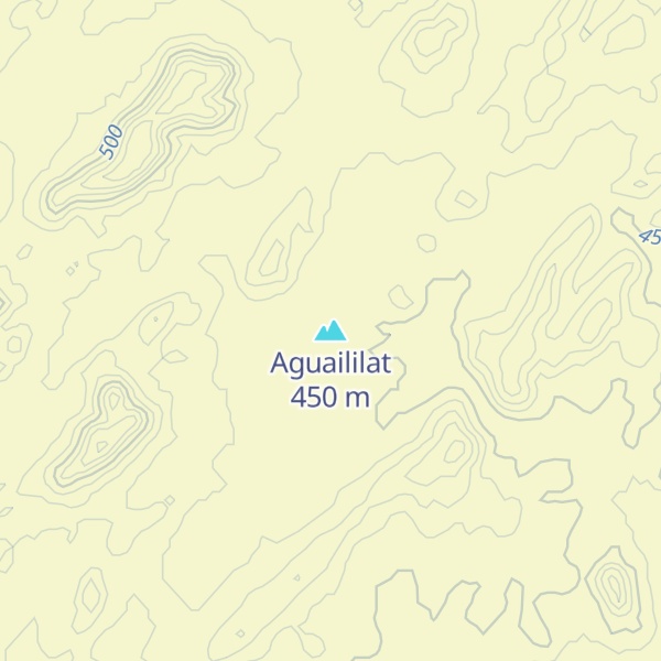 Map of Aguaililat