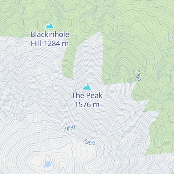 Map of The Peak