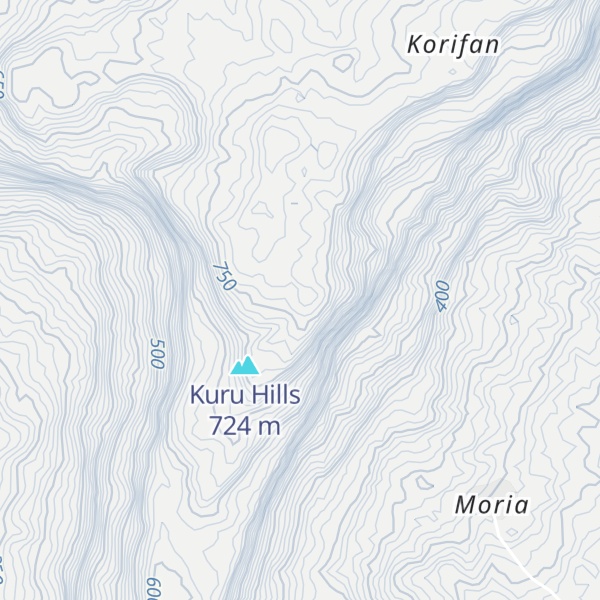 Map of Moriakri
