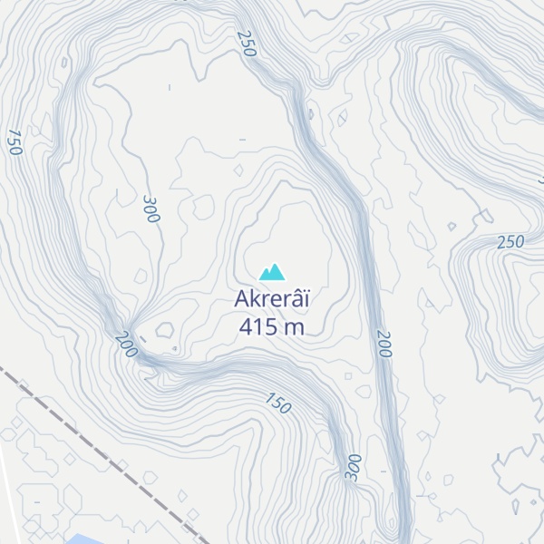 Map of Akrerâï