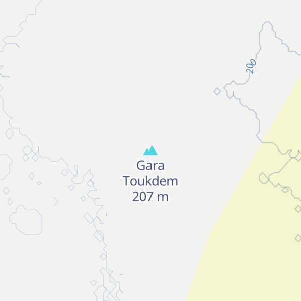 Map of Gara Toukdem