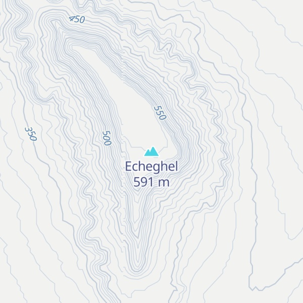 Map of Echeghel