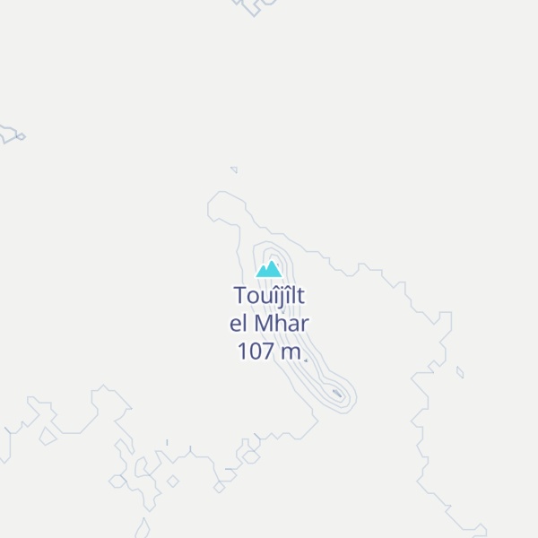 Map of Touîjîlt el Mhar