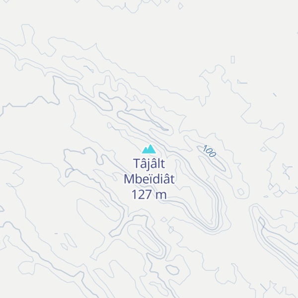 Map of Tâjâlt Mbeïdiât