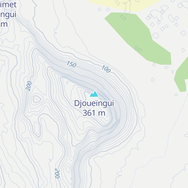 Map of Djoueïngui