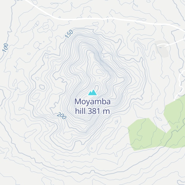 Map of Moyamba hill