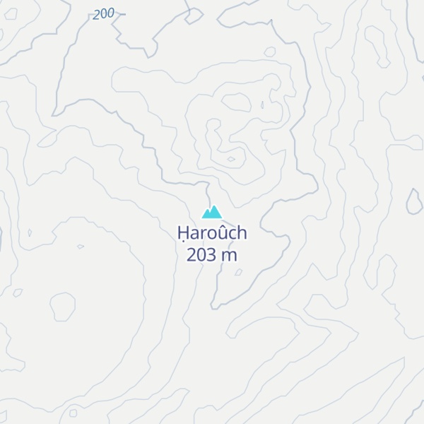 Map of Ḥaroûch