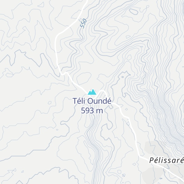 Map of Téli Oundé